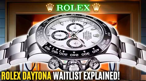 waitlist for Rolex daytona